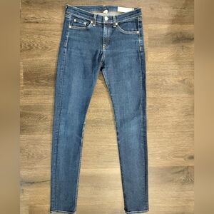 Rag & Bone Denim Mid Rise Skinny Leg Denim Jeans Size 28